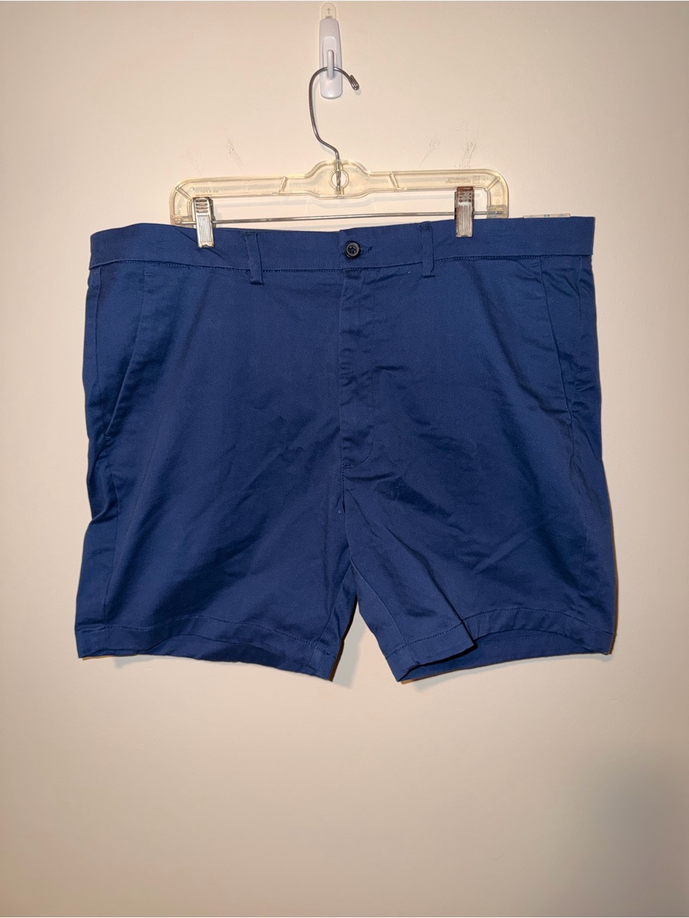 St. John's Bay Navy Blue Flat-Front Men's Shorts